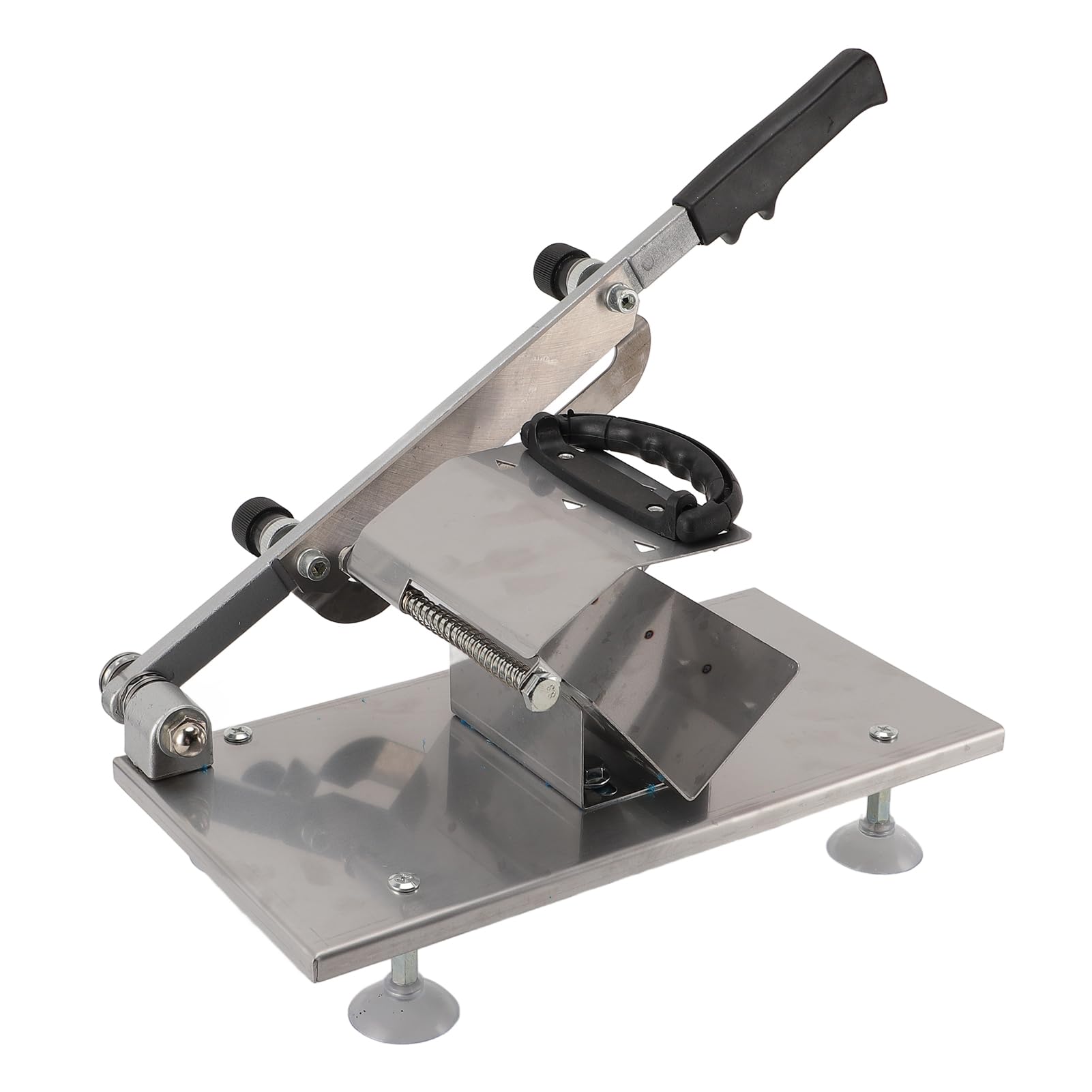 CHICIRIS Cortador de Carne Manual, Máquina de Rodajas de Carne Multifuncional de Acero Inoxidable para Restaurantes, Tiendas de Ollas Calientes (Grande 24 pulgadas)