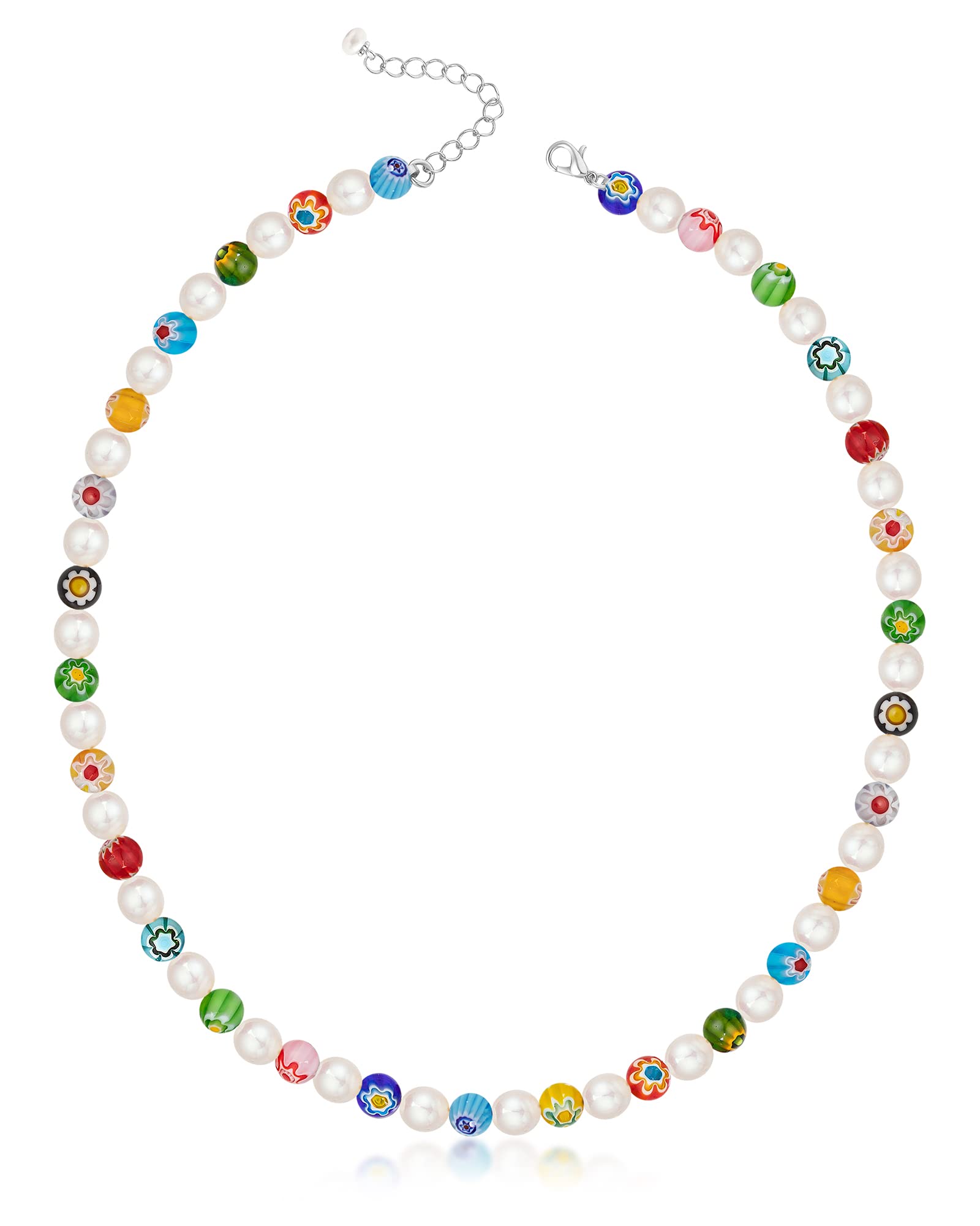 MIDDLUX Genuine Pearl Necklace for Teen Girls/Women/Men, 16 Inches Choker/ 20 Inches Necklace, Unique Jewelry Gifts