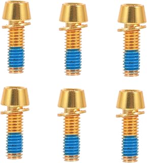 BESTOYARD 30 Peças Parafuso De Gaiola De Freio De Bicicleta Parafusos De Rotor Parafuso De Rotor De Bicicleta Parafusos De Disco De Freio Parafuso De Rotor De Freio Acessórios De Ciclismo