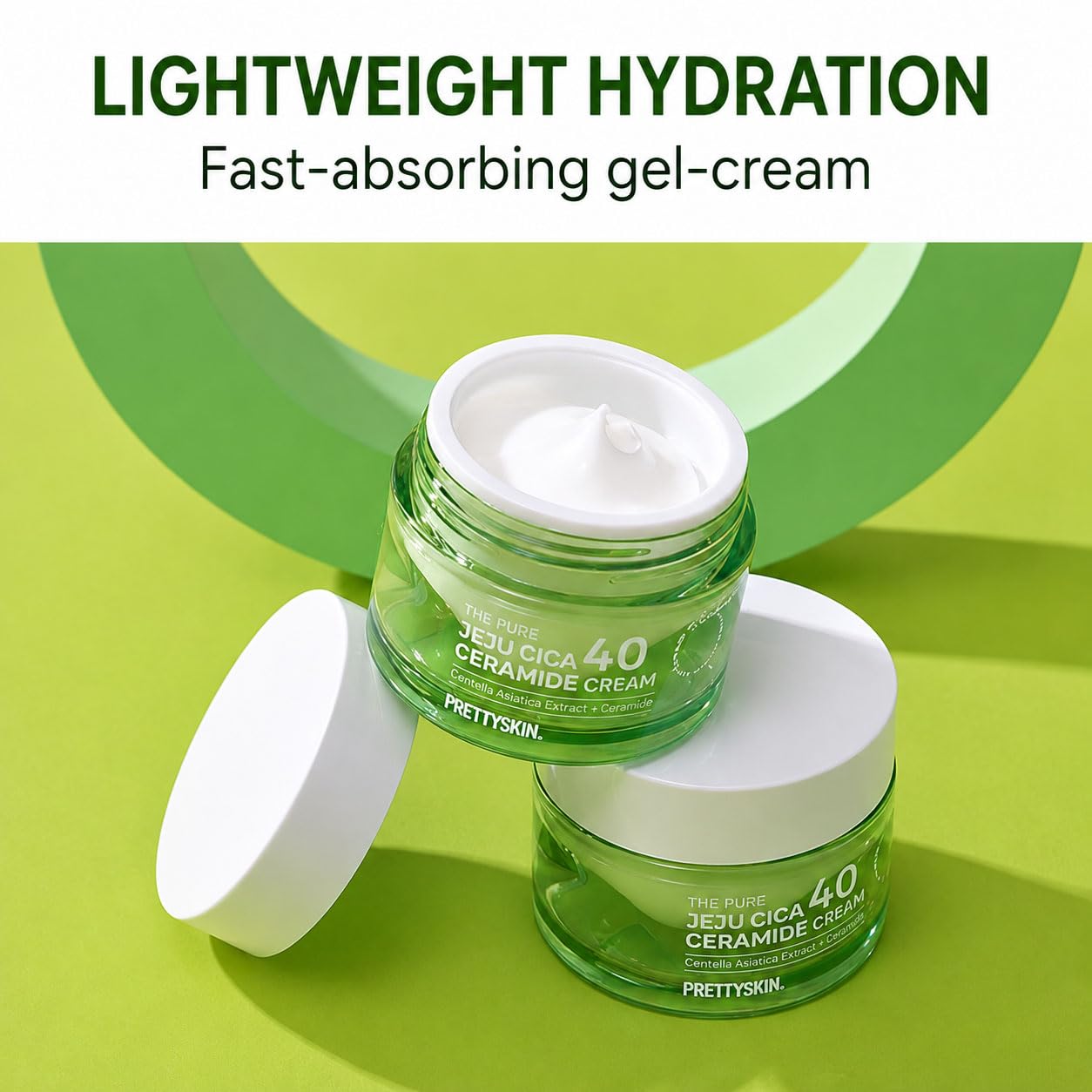 Amazon.com: PRETTYSKIN Korean Gel Moisturizer, Cica Face Cream