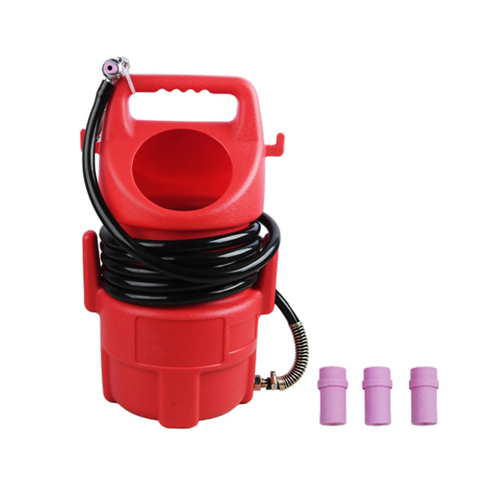 Herramienta de chorro de arena neumática profesional para óxido y eliminación de cuerpo de aluminio, agarre ergonómico, cuenta con opción de cuatro boquillas, fácil de manejar con chorro de arena