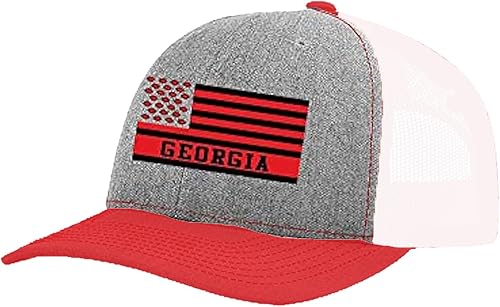 Miniatura 6 de Equipo de fútbol colores bandera americana bordado equipo fútbol bandera malla espalda camionero sombrero