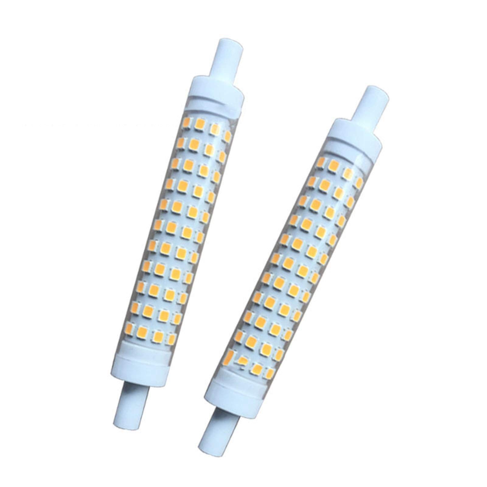 Żarówka LED Corn 2 Sztuk LED 10W Ceramiczny R7S 220V Przezroczysta Pokrywa 118mm 80 2835