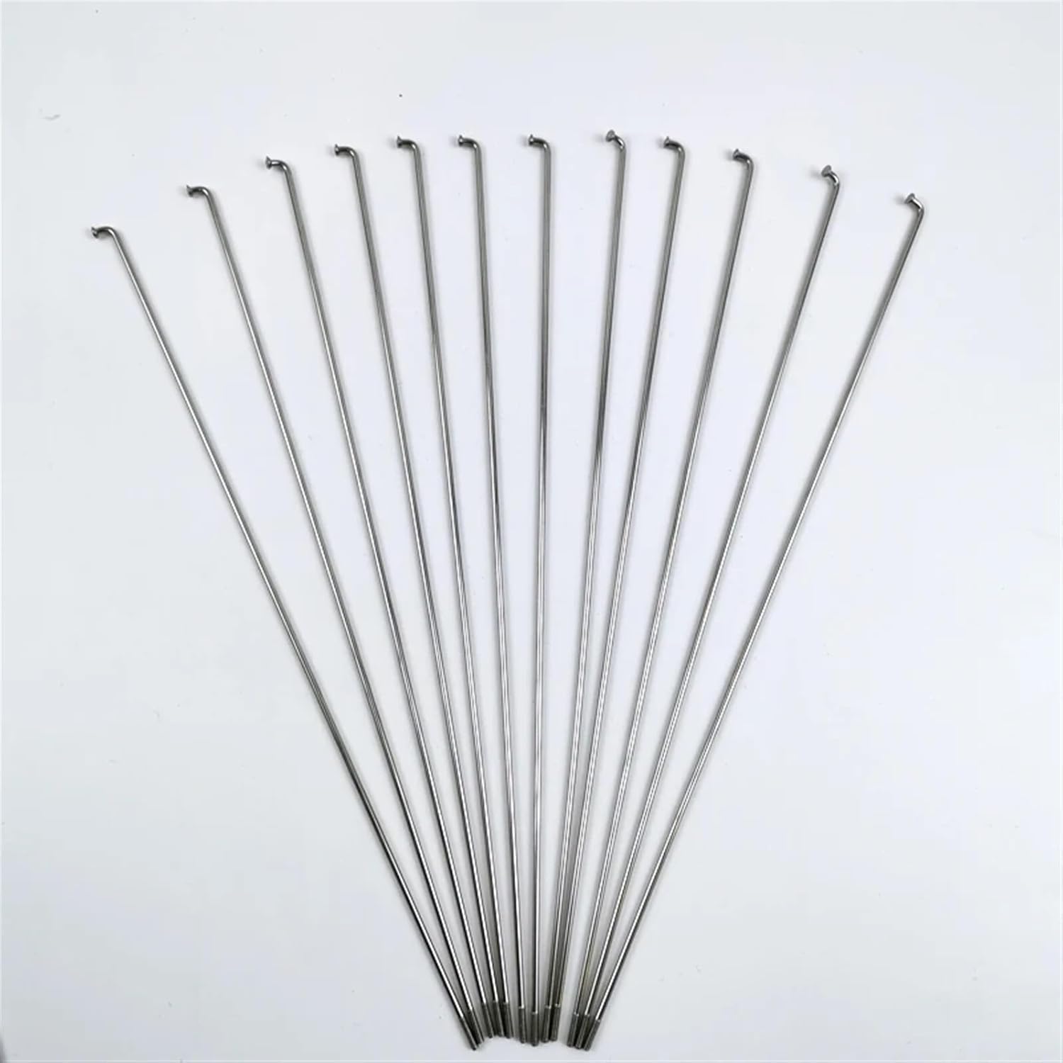 36Pcs Electric for Bicycle Spokes 13G Steel Silver Color for MTB Road Bike Spokes with Nipples Cycle Parts Customize Length Rim Spokes