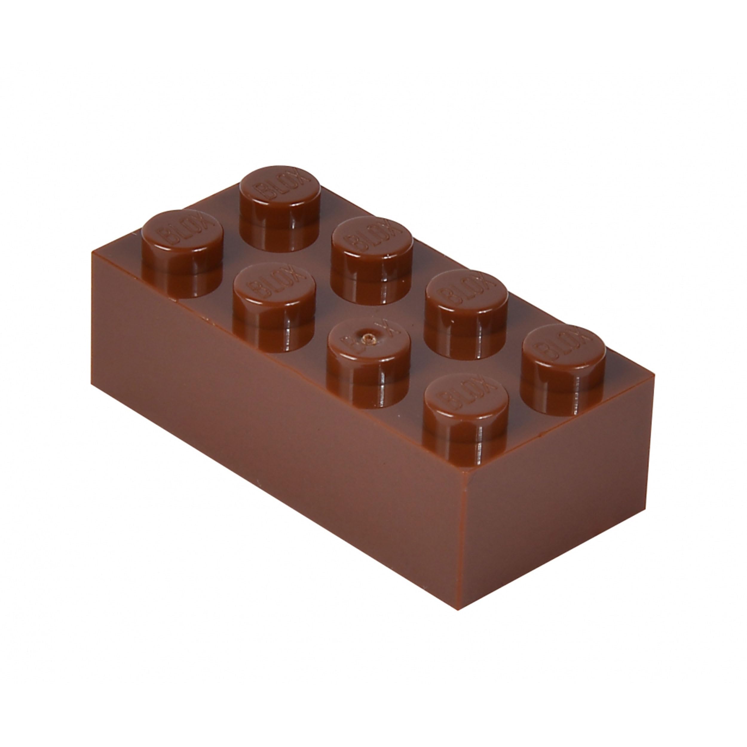 Simba Blox 104114519 - Seau De 500 Blocs De Construction Pour Enfants à Partir De 3 Ans - Différentes Pierres - 16 Fenêtres Et 4 Portes - Avec Plaque De Base - Entièrement Compatible - Couleurs