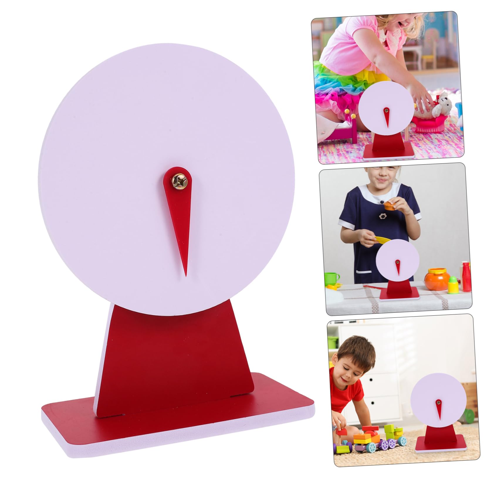 ULDIGI Party Game Prop Lucky Draw Wheel Turntable Stand for Events Celebrations