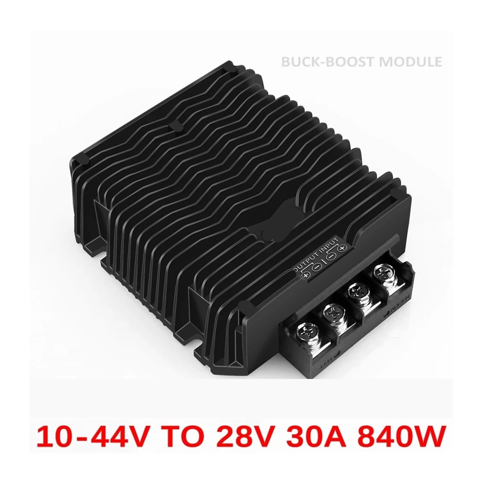 Convertidor Elevador/Reductor CC-CC Transformador Elevador/Reductor 10-44 V a 28 V 12 V, 24 V, 36 V 30 A 840 W Específico del vehículo