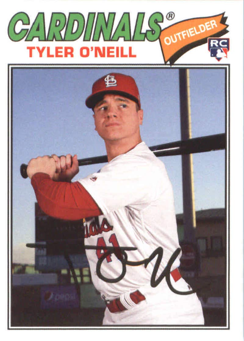 Amazon.com: 2018 Topps Archives #188 Tyler O'Neill St. Louis Cardinals Rookie  Baseball Card : Collectibles & Fine Art
