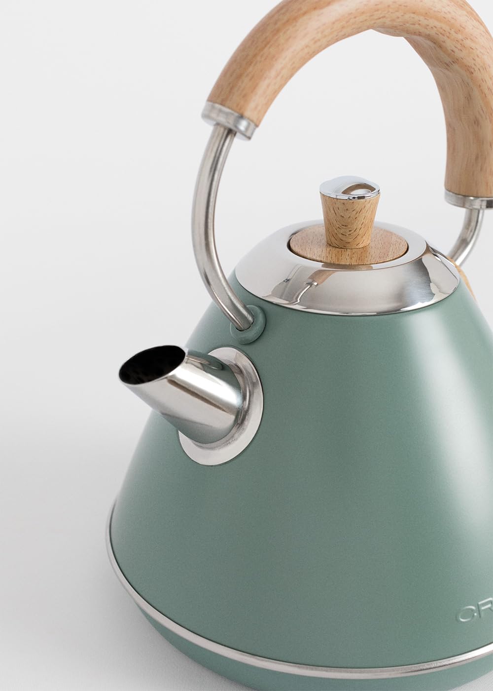 Bouilloire électrique Vert sauge 1l 1200 W arrêt automatique filtre anti-calcaire