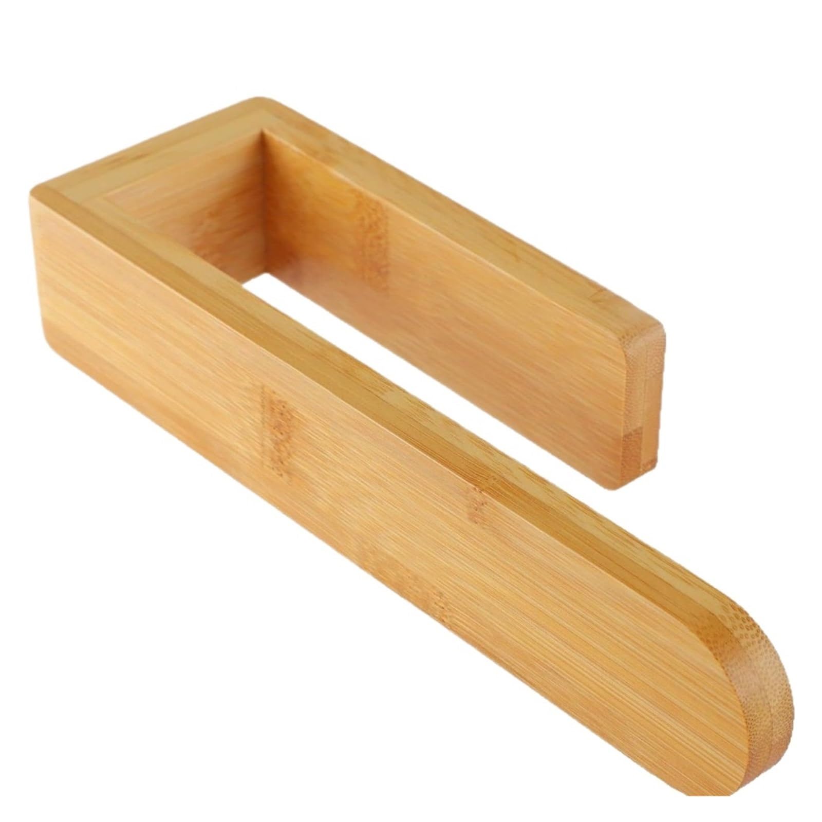 1pc Durable Adhesive Bamboo Wooden Towel Rack Waterproof Wall-Mounted Bathroom Organizer Toilet Storage No Drill Shelf