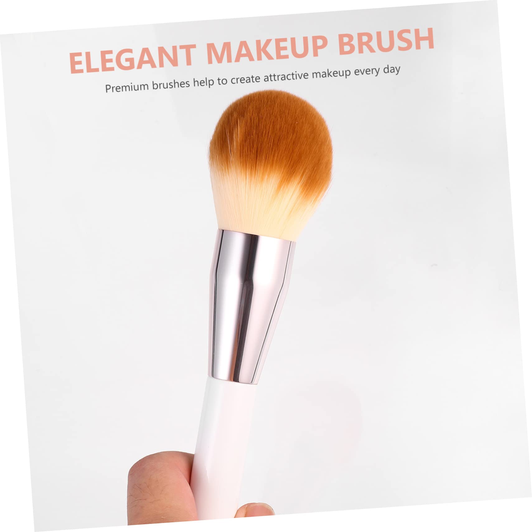 Ipetboom 3pezzi Pennello Per Fondotinta e Fard Con Setole Sintetiche Morbide Strumento Makeup Per Donne Per Creare Un Aspetto Naturale e Uniforme