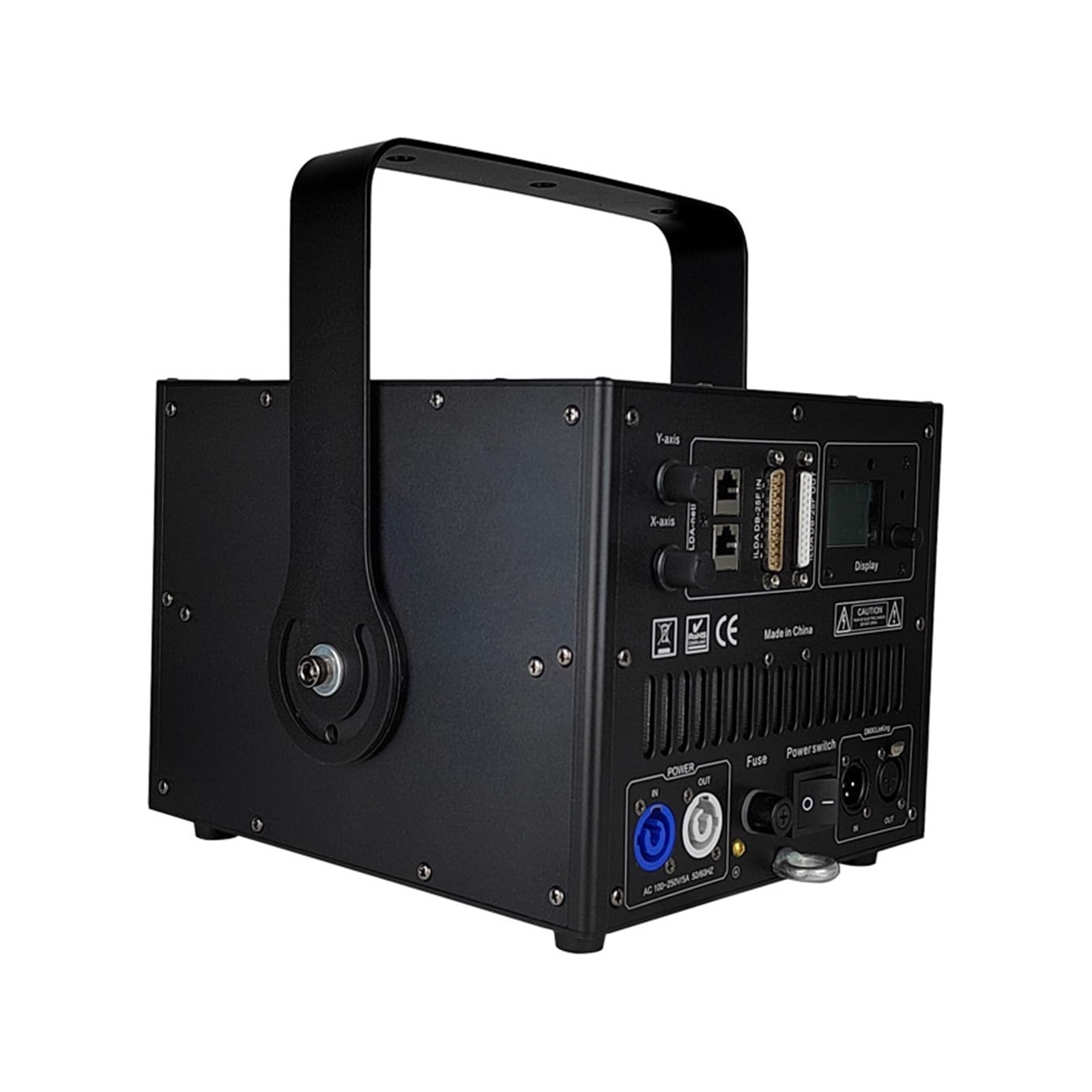 Luci da palcoscenico, 5W 8W 10W RGB Light ILDA Animazione Fascio Scanner Proiettore da palcoscenico Dj Disco Party Christmas Stage Effect Lights(10w)