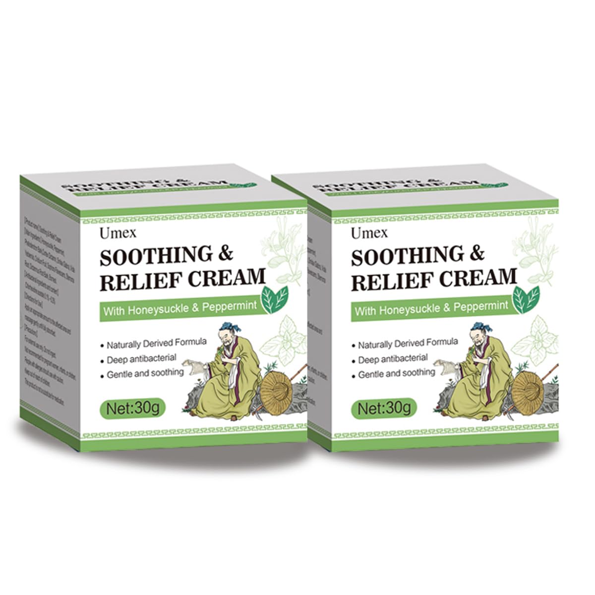 ユクルクリーム　YUKURU RELIEF CREAM 75g 2本セット Amazon.com : Umex Soothing Relief Cream -Herbal Moisturizer for