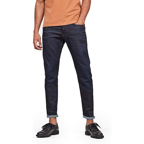 G-Star Raw Men's 3301 Straight Tapered Fit Jeans