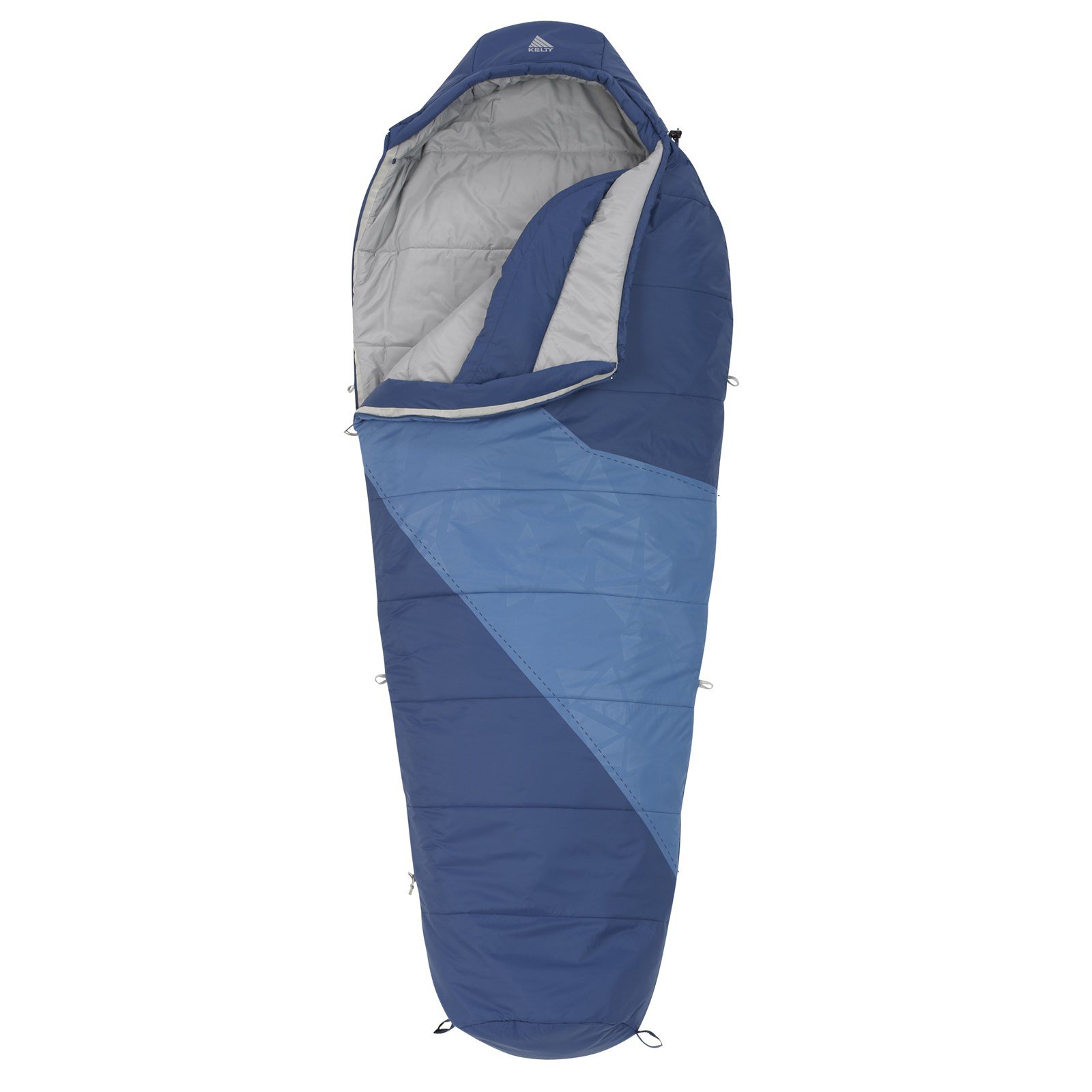 Kelty Ignite 20 Unisex Outdoor Right Hand Zip Sleeping Bag available in Estate Blue - Regular