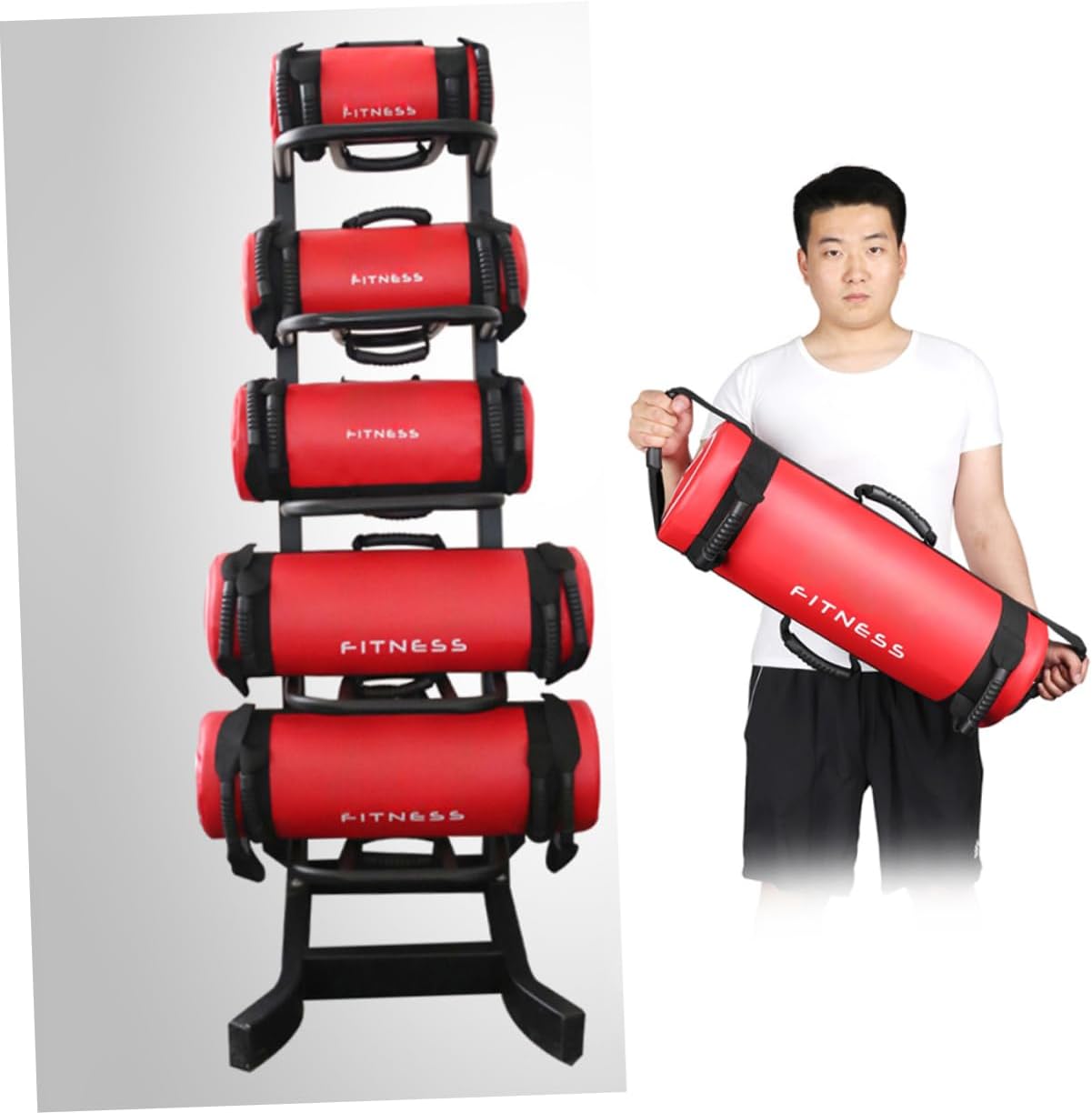 1pc Heavy Duty Fitness Sandbags for Weight Sandbags Workout Power Bag Exercise