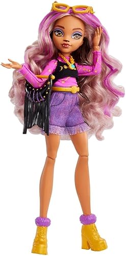 Monster High Muñeca Clawdeens Day Out