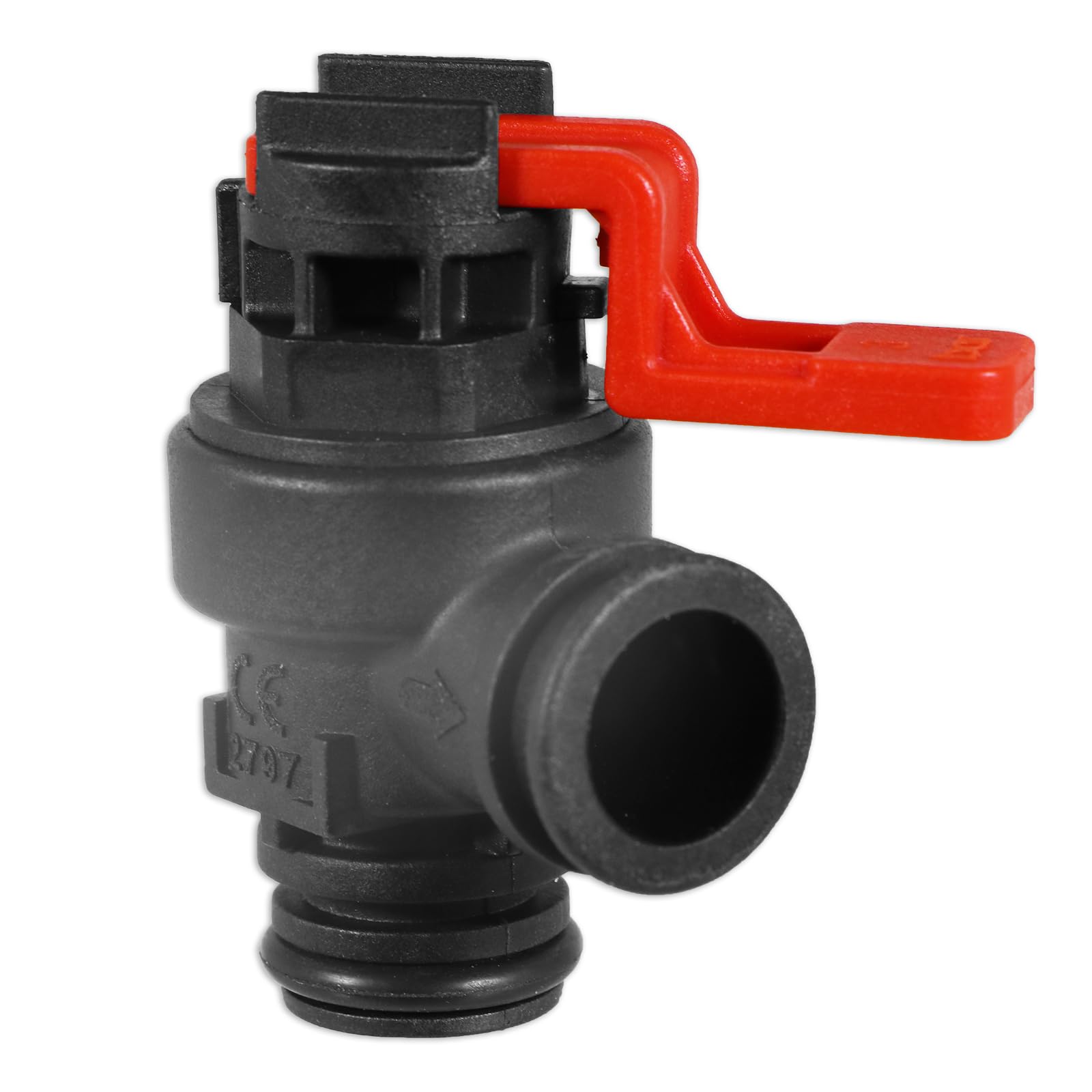 SPARES2GO Pressure Relief Valve for Worcester fits Bosch Boiler 3 Bar 1/2" BSP Safety PRV