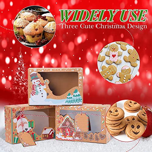 TLOXO 12 Pezzi Scatole Regalo di Natale con