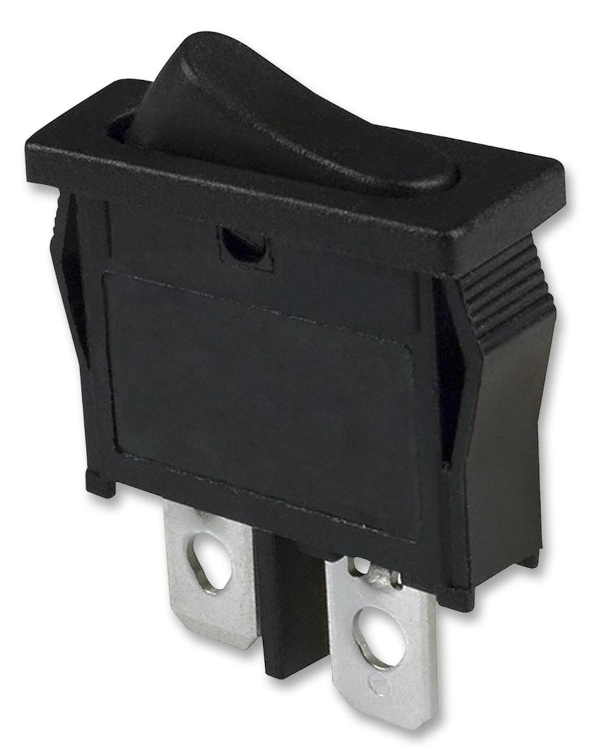 E-Switch R6ABLKBLKEF Switches Rocker R6 Series 10 A SPST On-Off Quick Connect Panel Mount Rocker Switch - 5 Item(s)