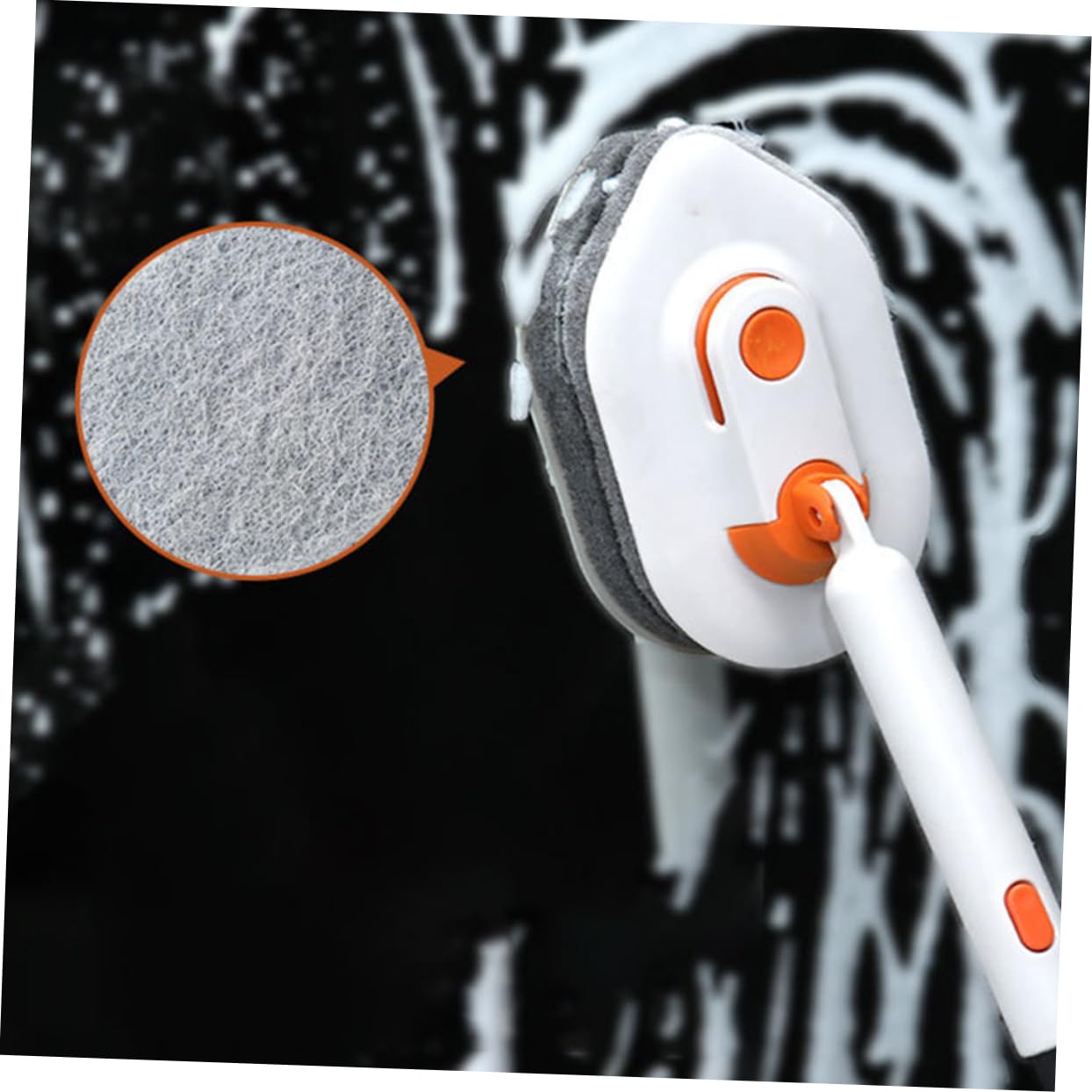 Cepillo De Suelo Multifuncional para Limpiar Baños Mango Extensible para Azulejos De Ducha y Lechada Fregador De De Baño