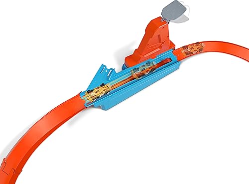 Miniatura 5 de Hot Wheels Rapid Raceway Champion Action Hot Wheels Championship Track Speed Boost Oval Track A partir de 4 años