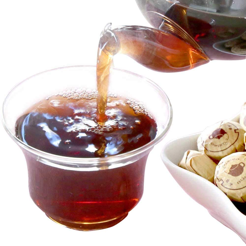 Amazon.co.jp: プーアル茶 プーアール茶 美活習慣 熟成プーアル茶