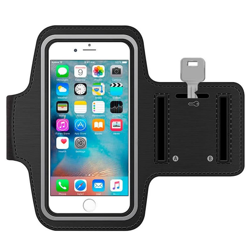 Running Armband Sports Gym Workout Compatible with Samsung Galaxy A35 5G/ A34 5G/ A33 5G/ A32 5G, Case Cover Band Arm Strap Reflective