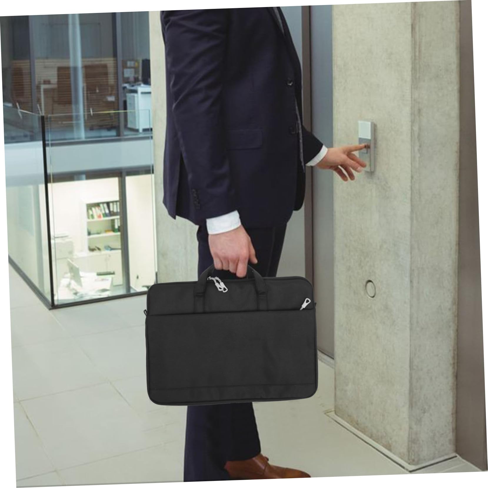 1 Set Borsa Del Computer Portatile Borsa Del Computer Di Protezione Del PC Cinghia Di Spalla Dell'Organizzatore Del Sacchetto Cassa Del Computer Portatile Custodia Per Il Computer