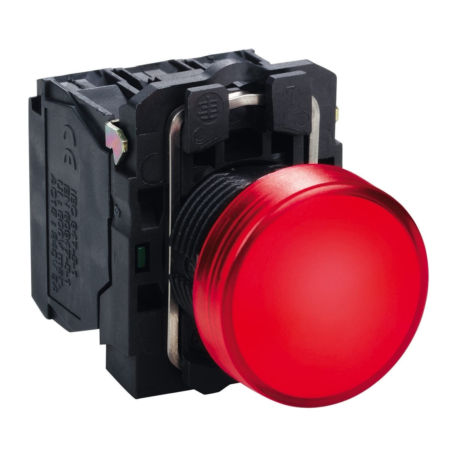 Schneider Electric - Harmony XB5 - voyant lumineux DEL - Ø22 - rouge - 230V - vis étrier - XB5AVM4