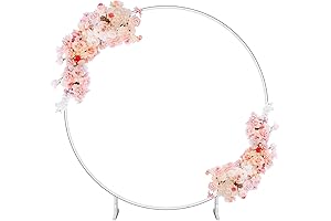 7.2 ft Silver Circle Backdrop Stand