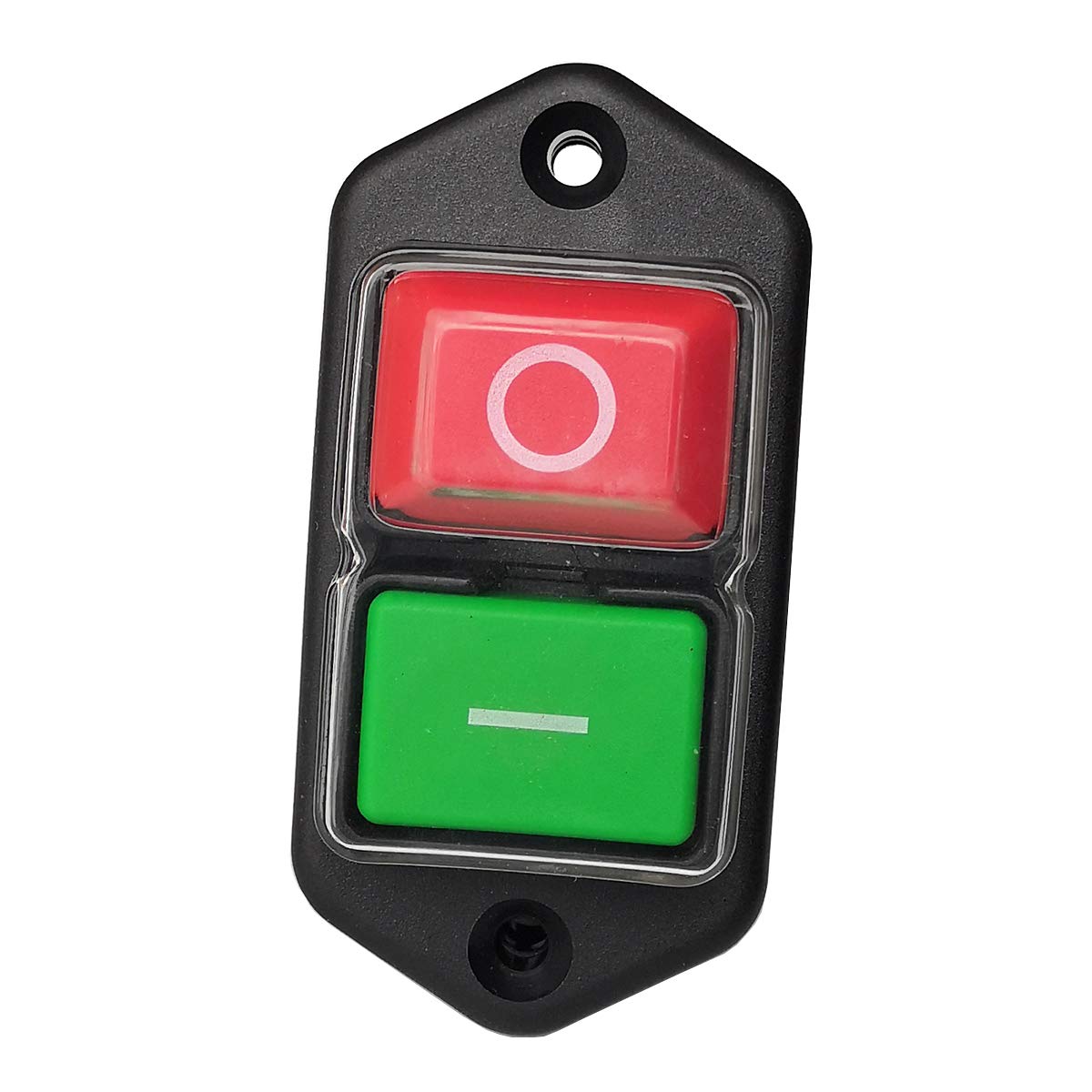 Interruttore a pulsante elettromagnetico per betoniera e piccolo tornio a 4 pin 5 pin KEDU KJD17B (4 pin)