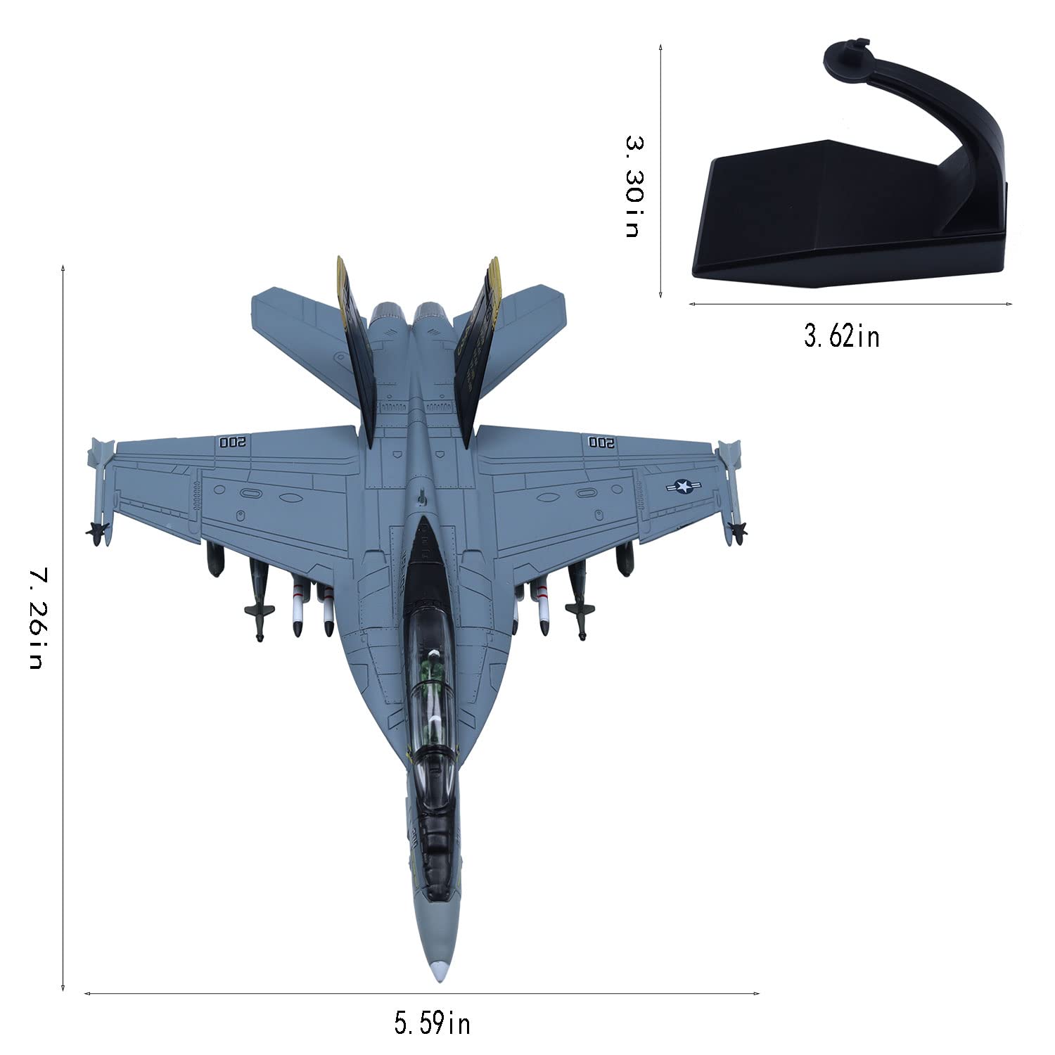 Amazon.co.jp: Udnorbay F-18 スーパーホーネット ダイカスト飛行機