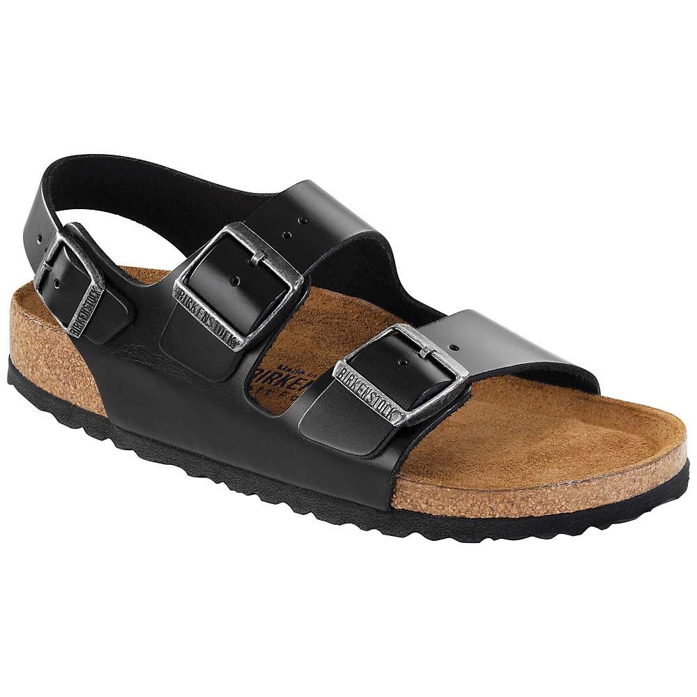 Birkenstock Rio Sandals Girls White/Patent Sandals Shoes — view 34
