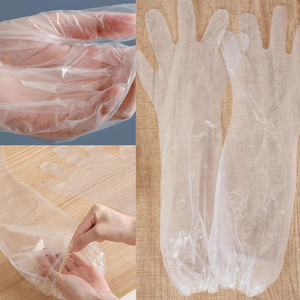 10 Set Leg Mask Disposable Plastic Moisturizing Stockings Plastic Arm Mask Moisturizing Gloves Arm Sleeves Foot Mask for Dry Hands Arm Leg Moisturizer Moisturizing Body Lotion Moisture Cream