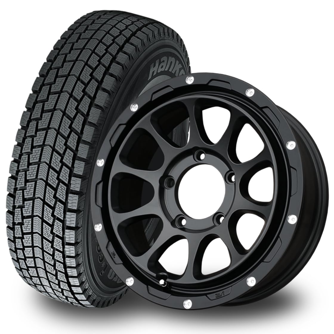 Amazon | 175/80R16 スタッドレスタイヤ＆ホイール4本セット ジムニー