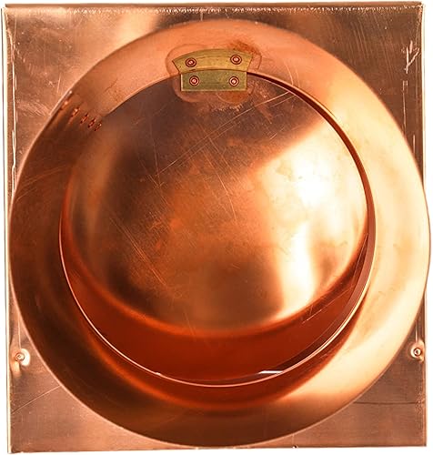 Miniatura 7 de Ventilación con capucha de acero galvanizado de la pared con el amortiguador, salida de ventilación del secador usada para los usos del escape del