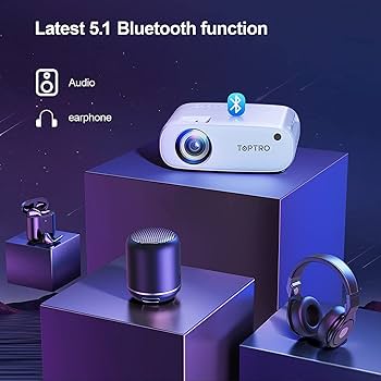 Amazon.com: Mini Projector,Outdoor Projector with WiFi and