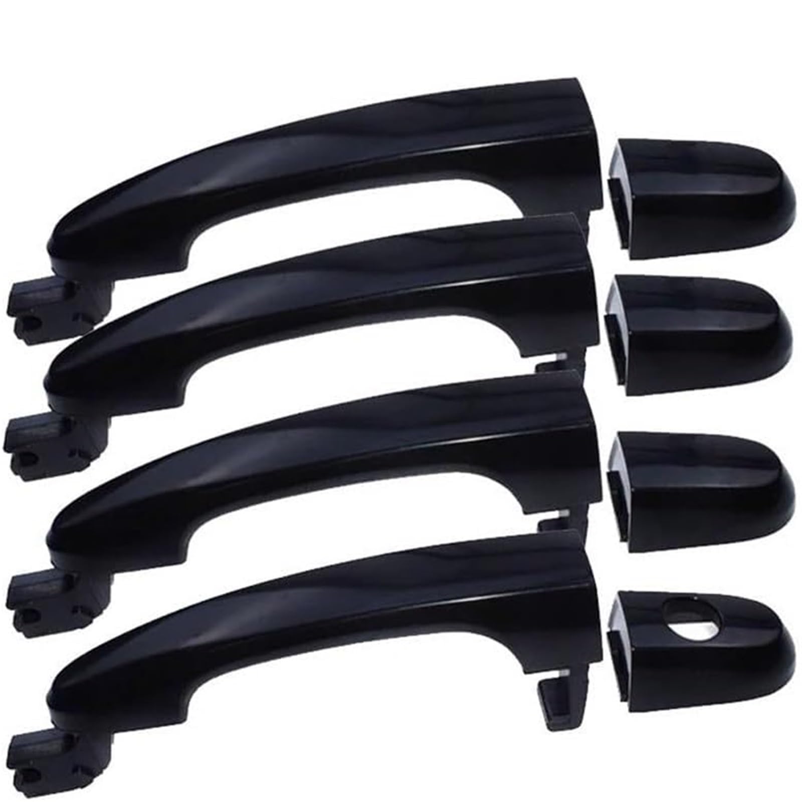 Außentürgriff für Autos Auto Links Außentür Griff 1 Set Außerhalb Außen Tür für Kia für sportage 2005-2010 82651-1F000 82661-1F000