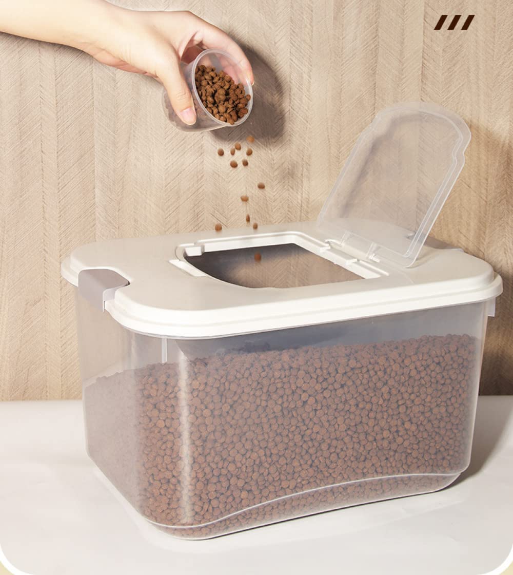 Contenitore Sigillato A Prova Di Umidità Per La Conservazione Del Cibo Per Animali Domestici, Barattolo Per La Conservazione Di Snack Per Cani E Gatti.