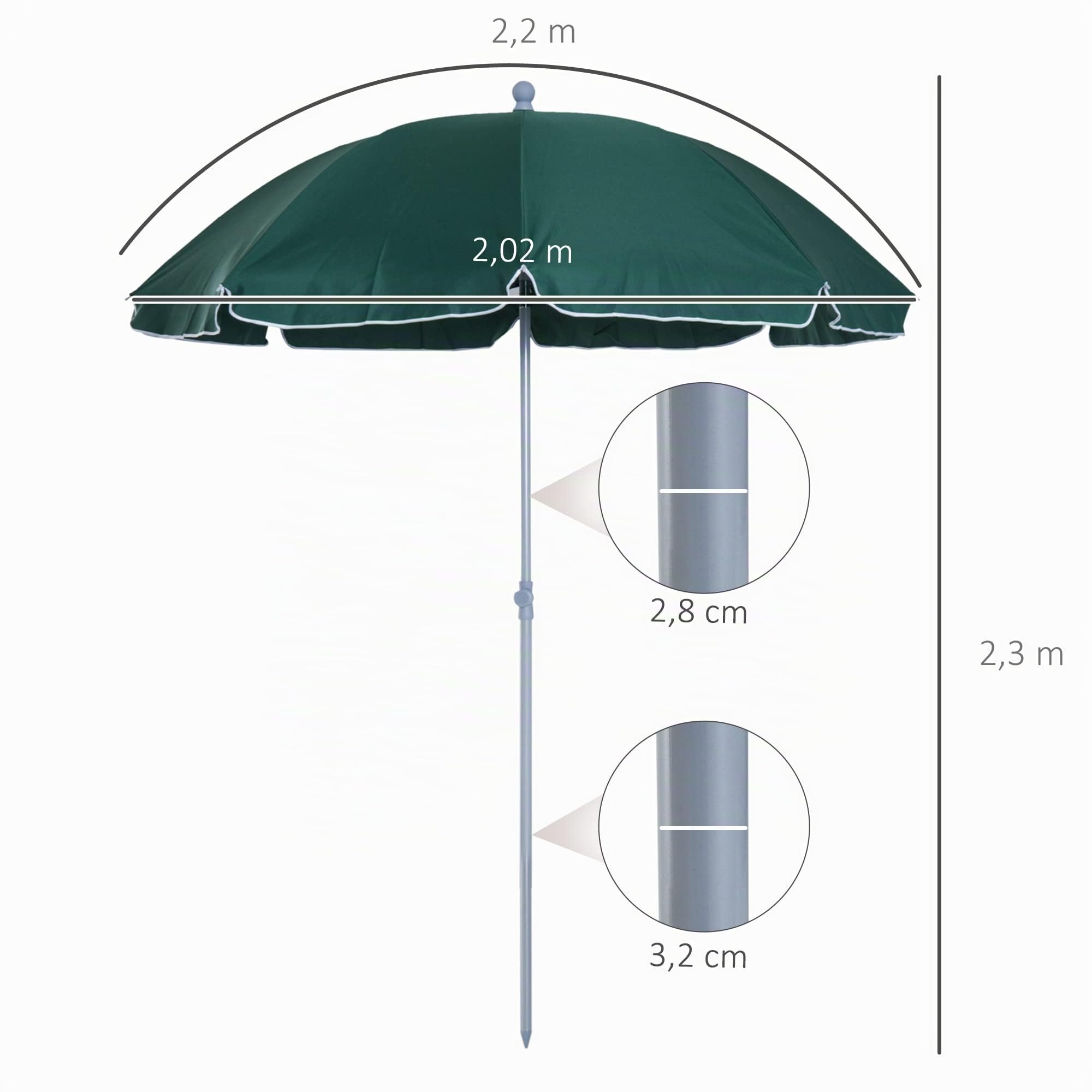 Outsunny Parasol