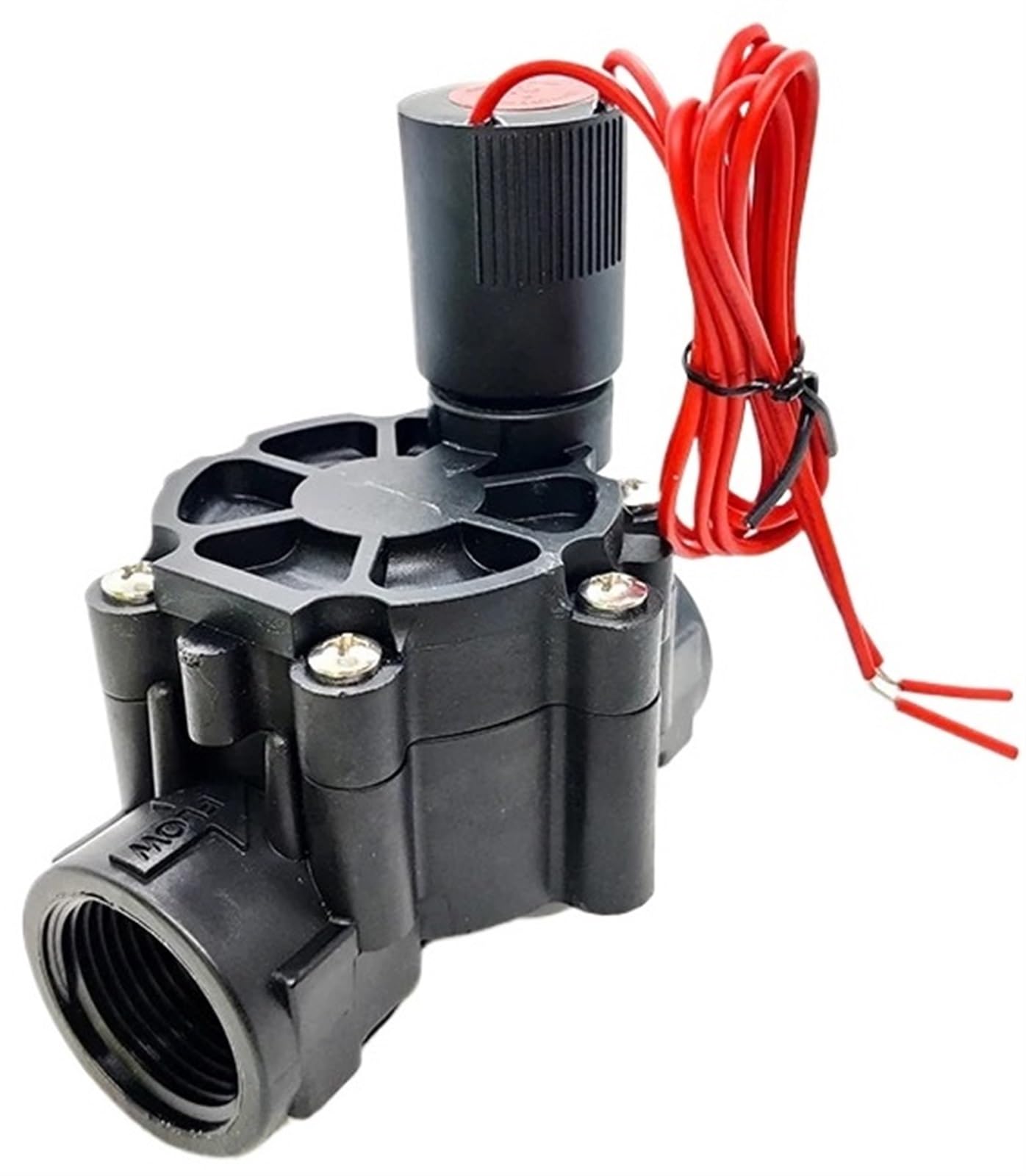 Électrovanne d'irrigation 1" BSP 24V DC pour système d'arrosage de ferme