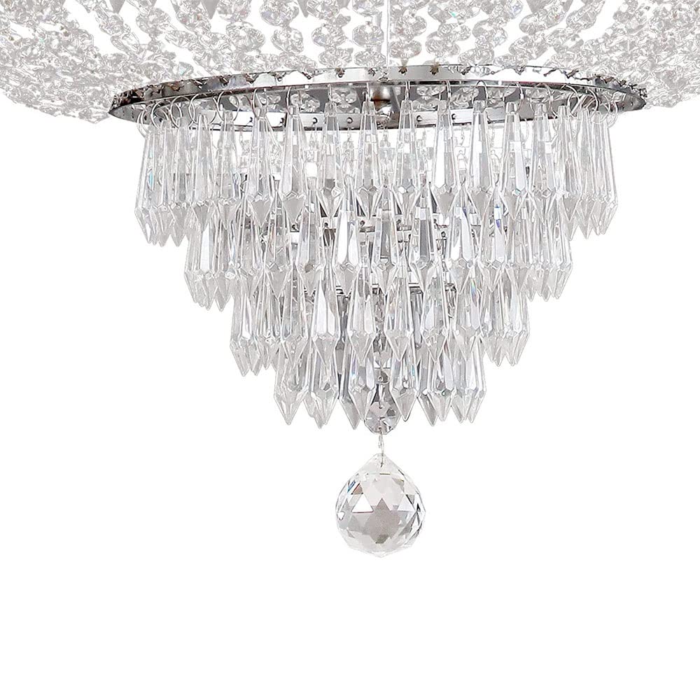 14 Luci Oro Moderno Lussuoso Lampadario di Cristallo K9, Scale E12 × 14, Stile Classico in Stile Impero 60 × 80 Cm for Soggiorno, Corridoio, Sala da Pranzo, Camera da Letto, Sala for Banchetti