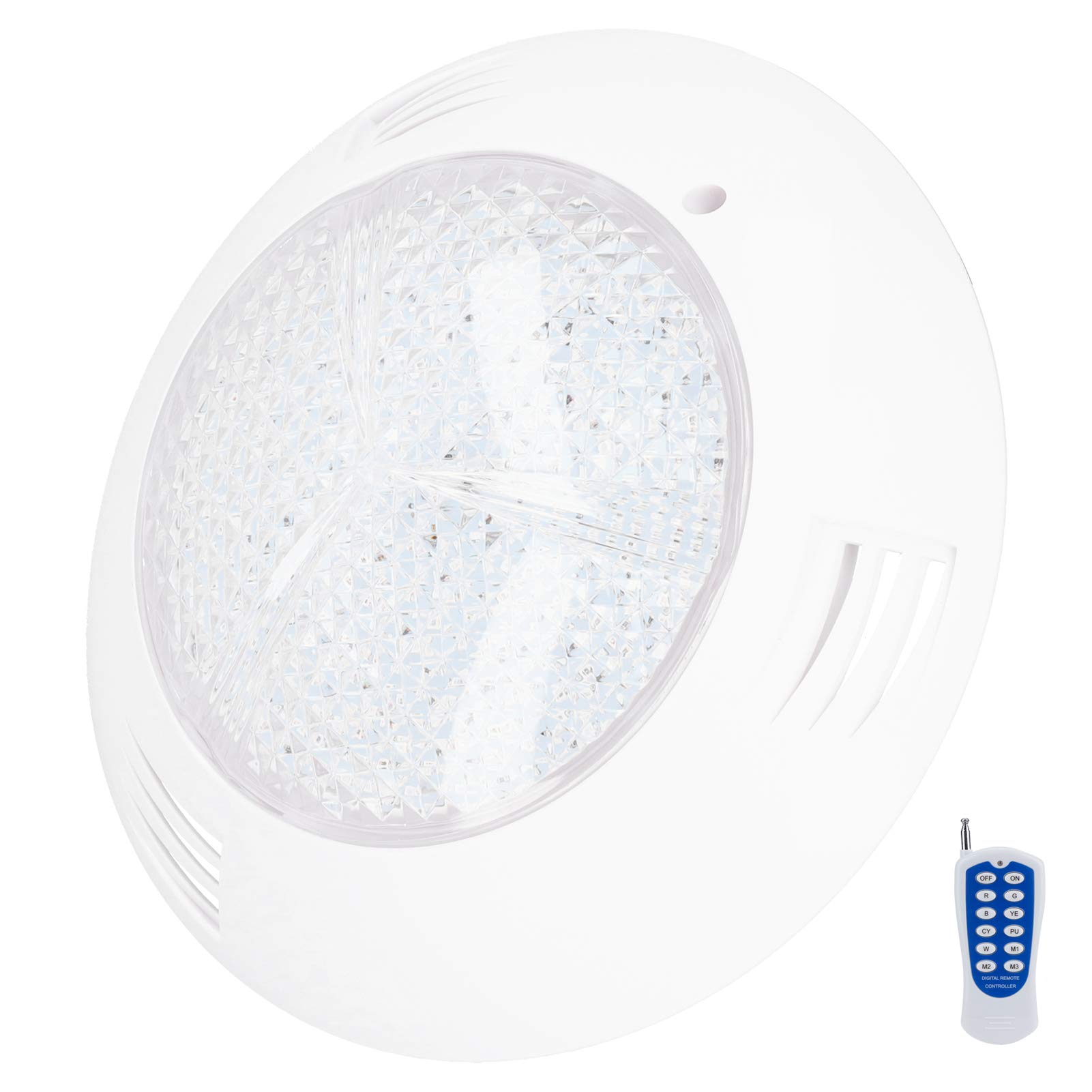 Poolleuchte, 300 LEDs, RGB, mit Fernbedienung, Unterwasserlampe, 12 V, IP68, für Garten und Brunnen