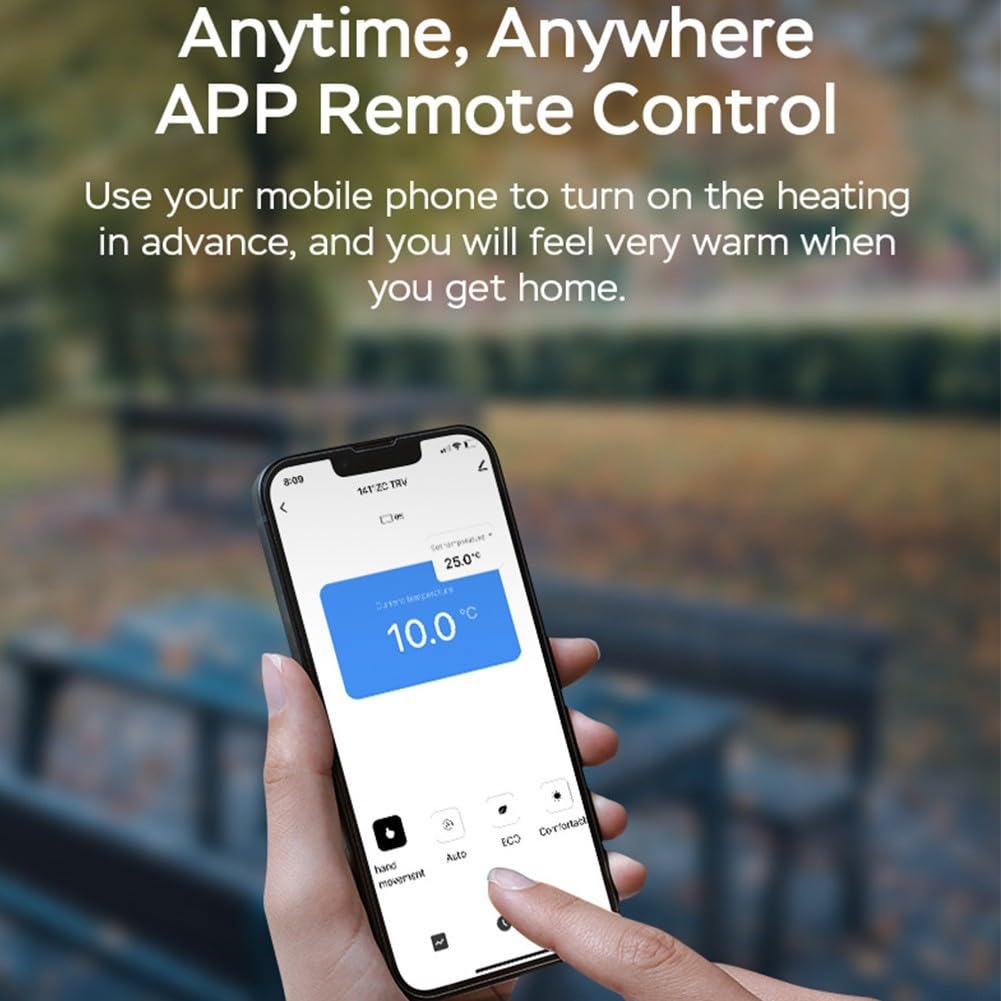 Smartes Heizkörperthermostat-Starter-Set, für Tuya Smart WIFI Thermostatventil, Smart-Heizventil, Fernbedienungen, App