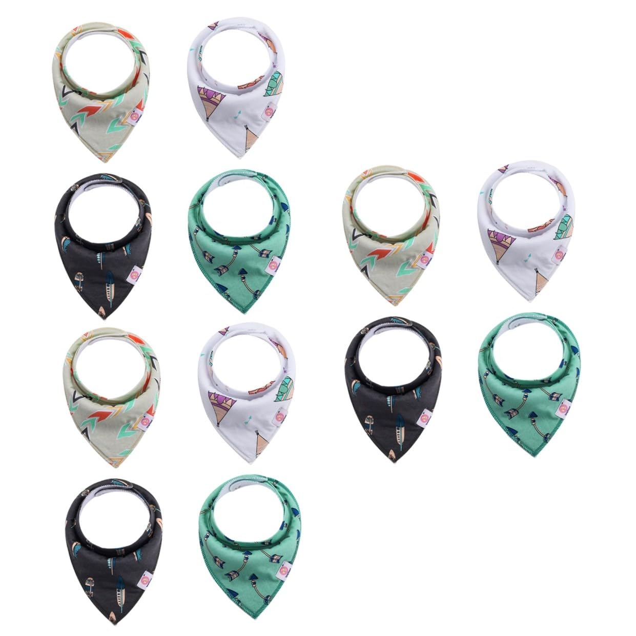 Toyvian 4 Pièces Bavoirs Pour Bébé Nourrissons Bavoirs Bébé r Salive Serviette Enfants r Salive r Alimentation r Coton Offre Enfants Repas r