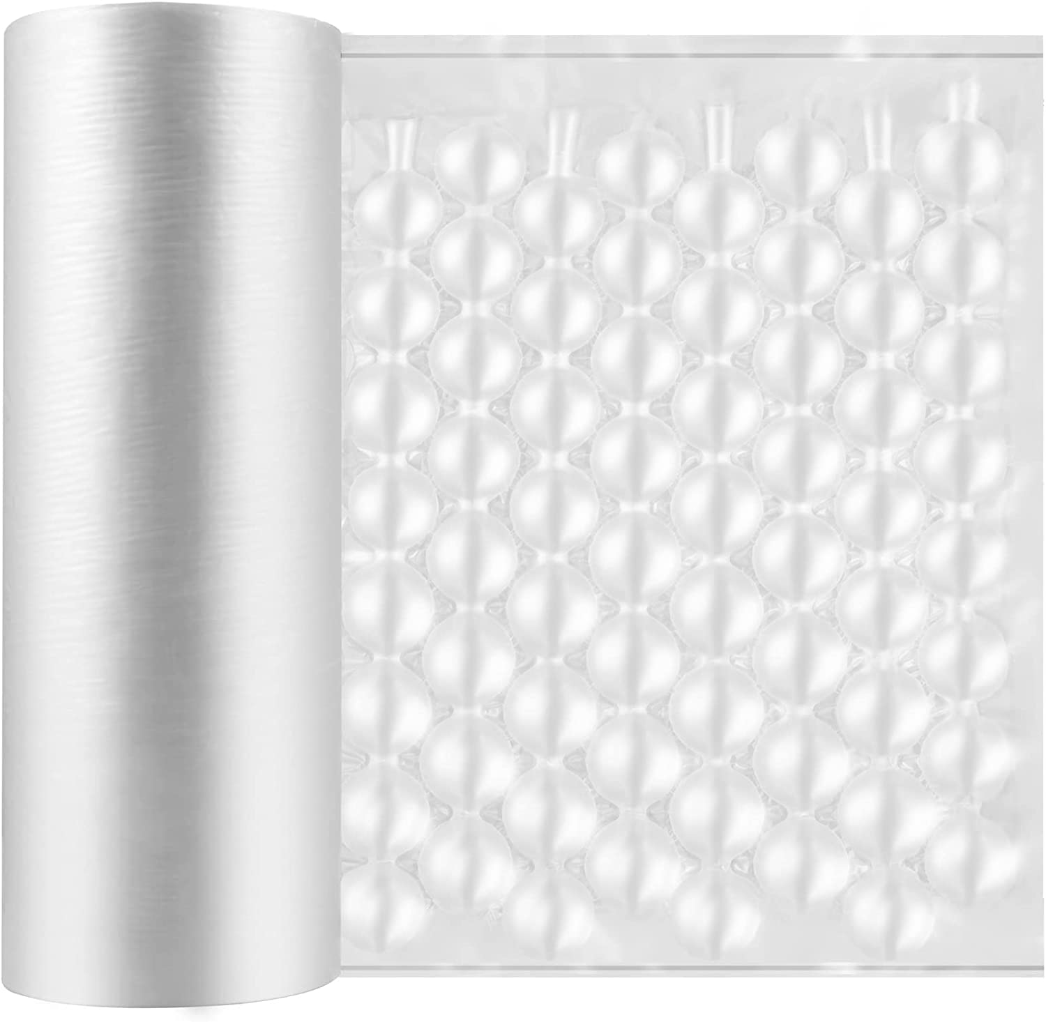 LDS Rouleau de film à bulles d'air pour coussin d'air – Longueur 299,9 m (Film à bulles d'air – Bulles gonflables – 40 x 31,8 cm)
