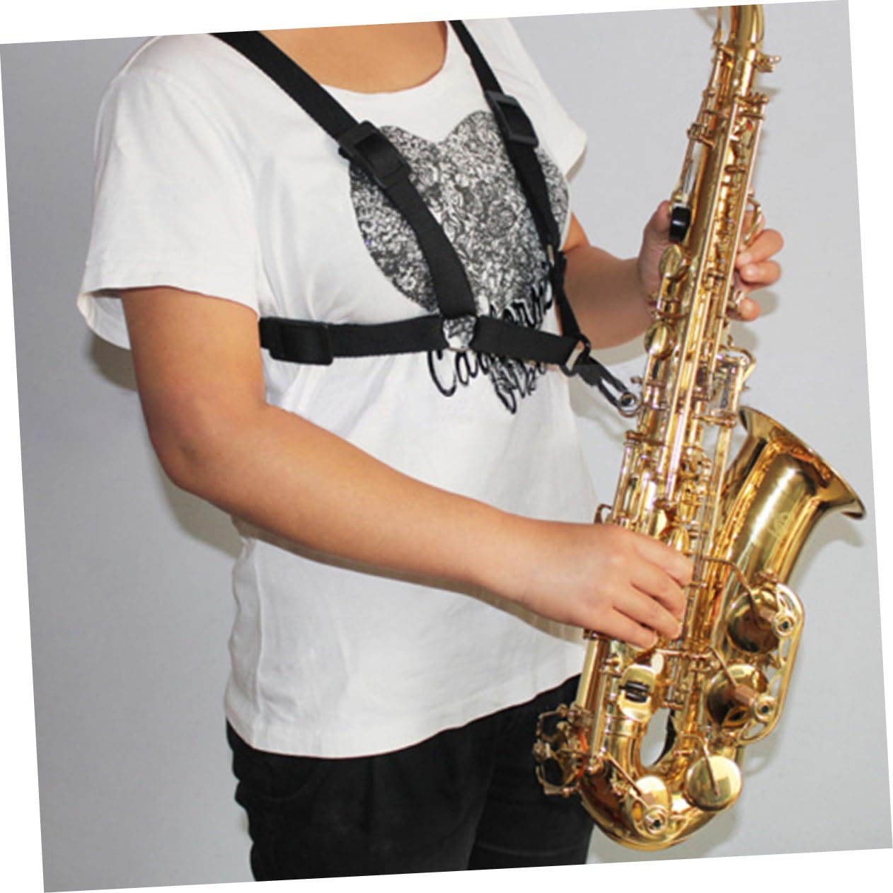 SUPVOX 3pezzi Cinghia Regolabile Per Sassofono Comfort Tracolla Per Musicisti Accessorio Resistente Per Performance e Pratica