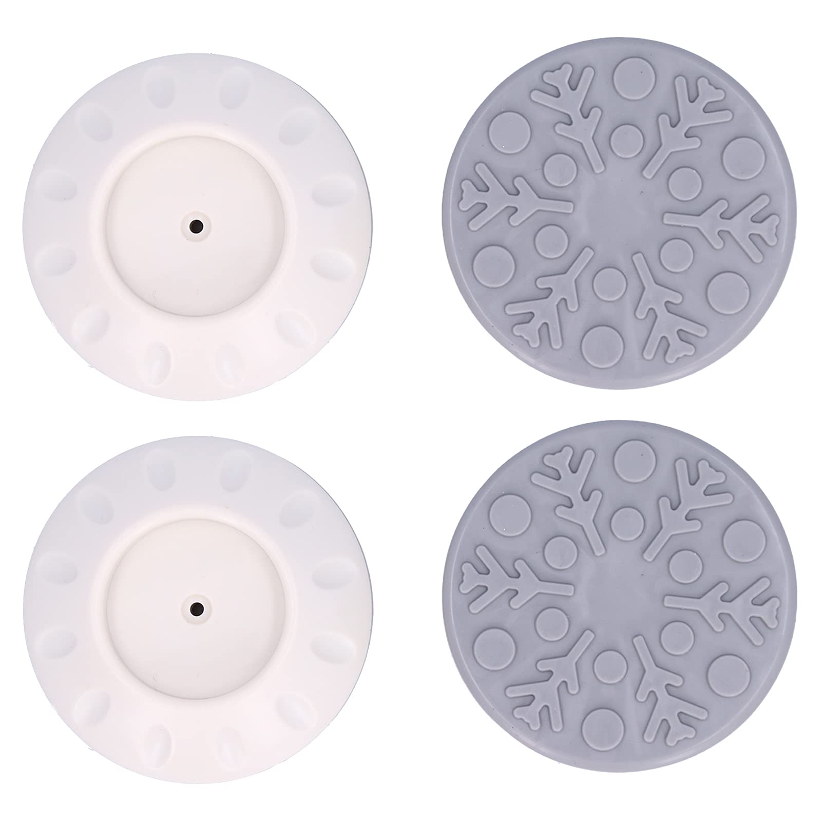 Fdit - Protector de pared para puerta de bebé, 4 unidades, protector de protección de pared para bebés y mascotas, accesorios para escaleras, puertas de seguridad interiores