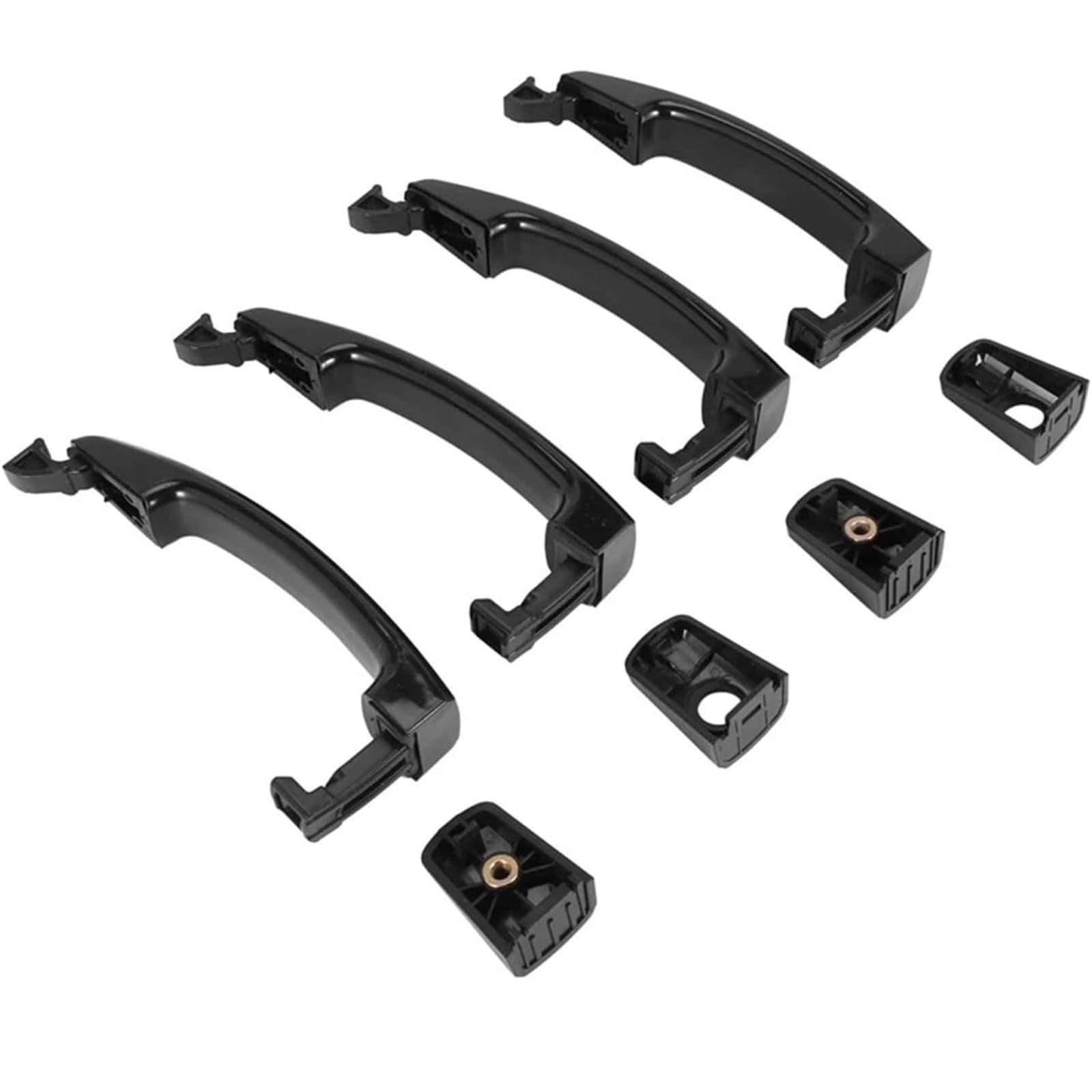 Glymzoi Car Exterior Door Handles Car Exterior Door Handle for Chevrolet for Aveo 2007-2011 Front Rear Left Right
